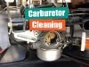 Carburetor cleaning