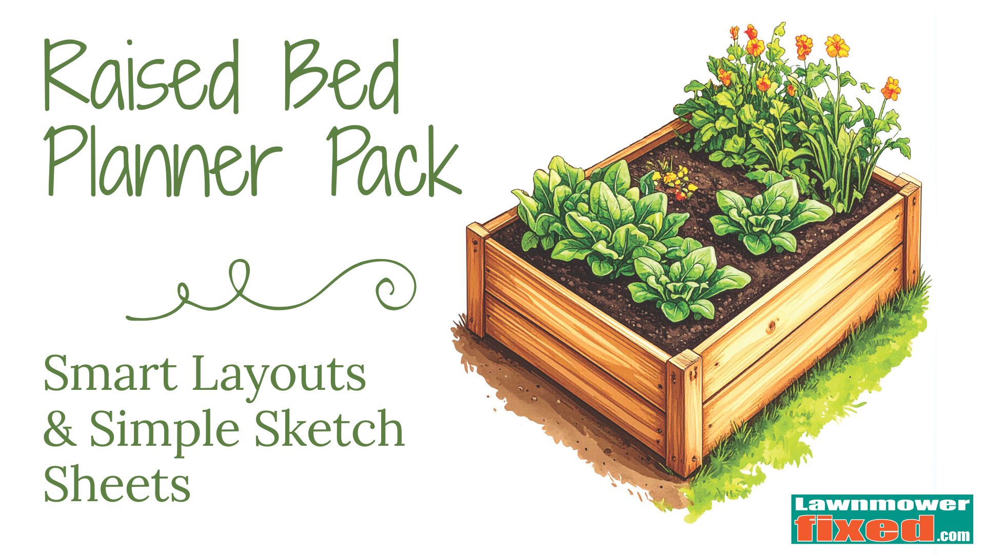 Three Raised Bed Layouts and a Free Garden Planner