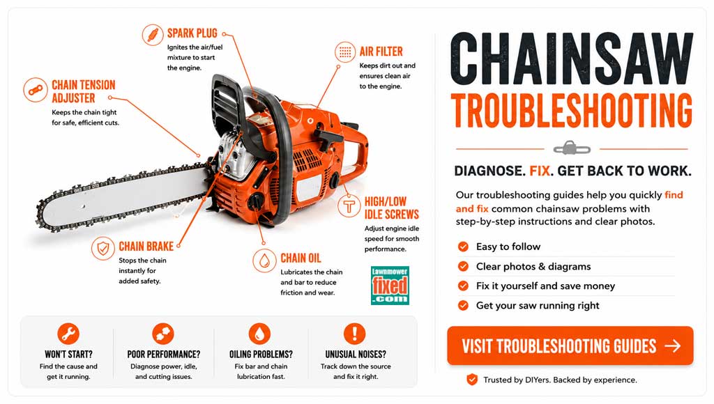 Chainsaw Troubleshooting