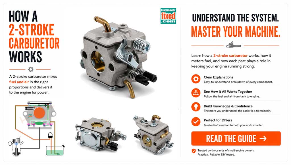 How Two Stroke Carb works