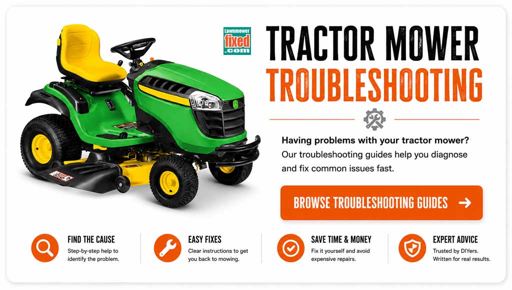 Tractor Mower Troubleshooting
